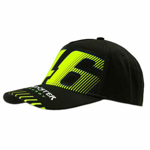 כובע ולנטינו רוסי שחור VR46 MONSTER ENERGY