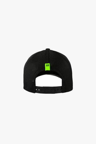 כובע ולנטינו רוסי שחור VR46 THE DOCTOR TRUCKER CAP