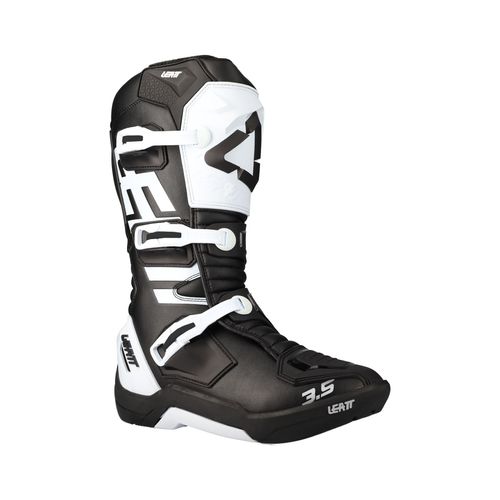 מגף ילדים ליט שחור / לבן - LEATT MOTO BOOTS 3.5 JR