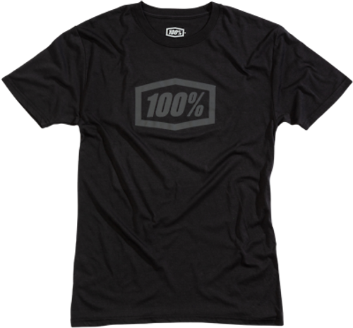 חולצת 100% שחור / אפור - ESSENTIAL BLACK