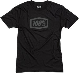 חולצת 100% שחור / אפור - ESSENTIAL BLACK