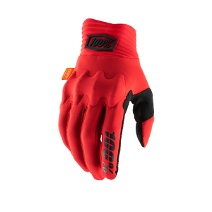 כפפות רכיבה 100% אדום- COGNITO 3DO GLOVES