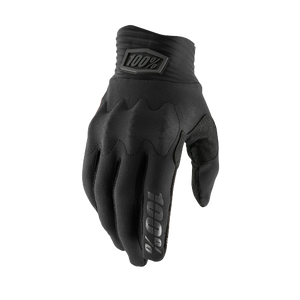 כפפות רכיבה 100% שחור - COGNITO 3DO GLOVES
