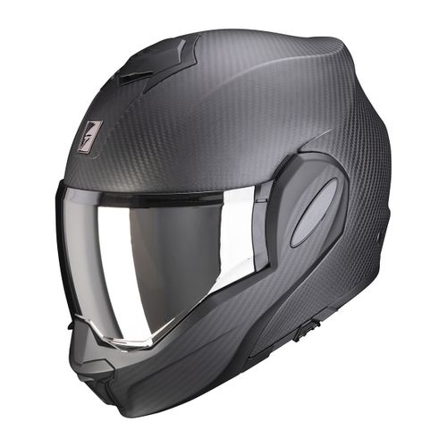 קסדת סקורפיון נפתחת קרבון / שחור מט SCORPION EXO-TECH