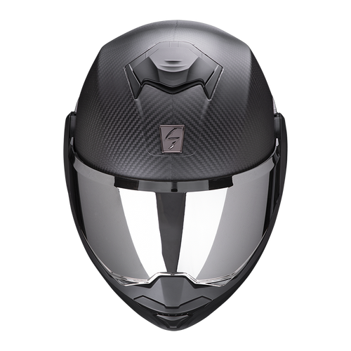 קסדת סקורפיון נפתחת קרבון / שחור מט SCORPION EXO-TECH