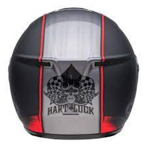 קסדה נפתחת בל שחור / אדום / כסוף -   BELL SRT MODULAR HARTLUCK 