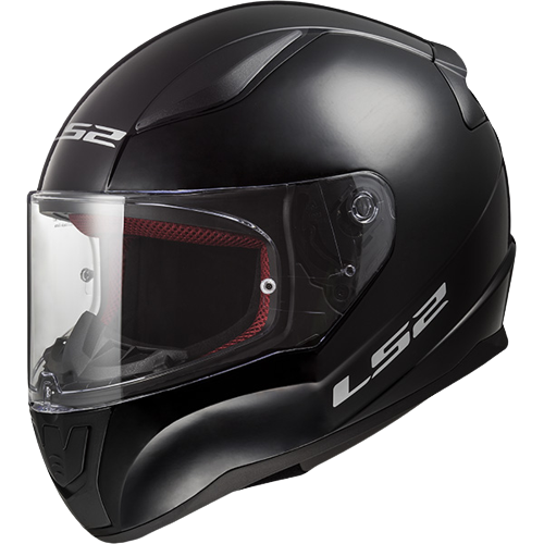 קסדת אל אס 2 רפיד שחור מבריק - LS2 FF353 RAPID SOLID BLACK