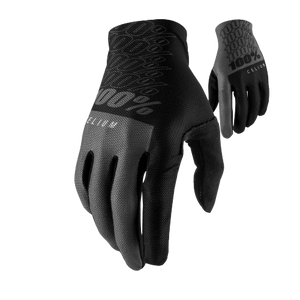 כפפות רכיבה 100% שחור / אפור - CELIUM GLOVE