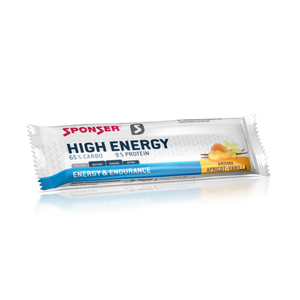חטיף אנרגיה ספונסר בטעם וניל משמש - SPONSER HIGH ENERGY BAR