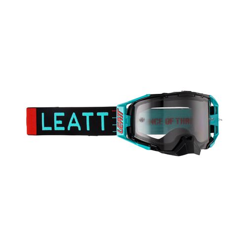 משקפי אבק ליט תכלת / שחור - LEATT VELOCITY 6.5 FUEL