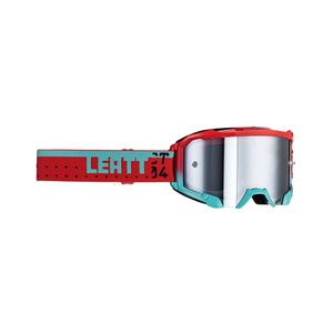 משקפי אבק ליט תכלת / אדום - LEATT VELOCITY 4.5 IRIZ FUEL