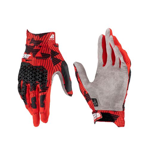 כפפות רכיבה ליט אדום - LEATT GLOVE MOTO 4.5 LITE RED 134