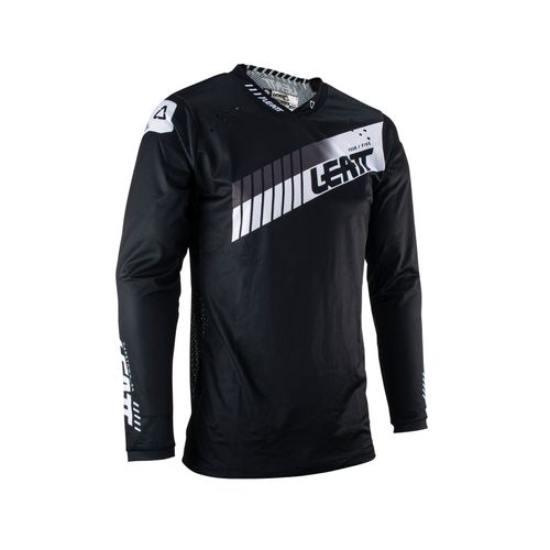 חליפת ליט 4.5 שחור לבן -  LEATT MOTO 4.5 LITE BLACK V23