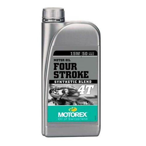 שמן מנוע מוטורקס 4 פעימות 15W50 נפח 1 ליטר - MOTOREX FOUR STROKE