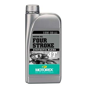 שמן מנוע מוטורקס 4 פעימות 15W50 נפח 1 ליטר - MOTOREX FOUR STROKE