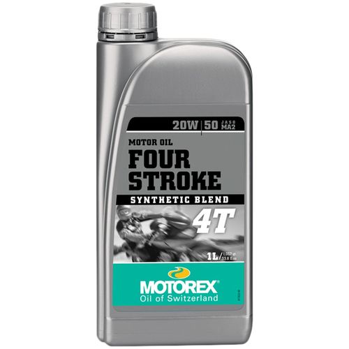 שמן מנוע מוטורקס 4 פעימות 20W50 נפח 1 ליטר - MOTOREX FOUR STROKE