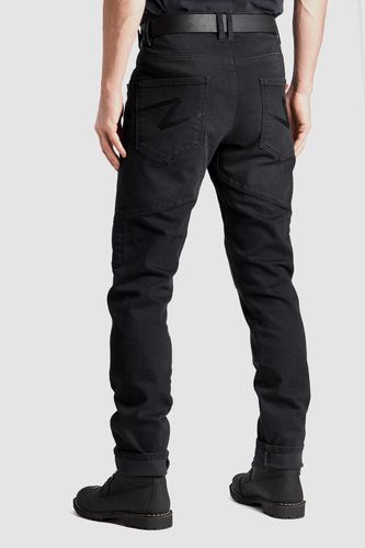 ג'ינס ממוגן לרכיבה פנדו שחור - PANDO BOSS DYN JEANS