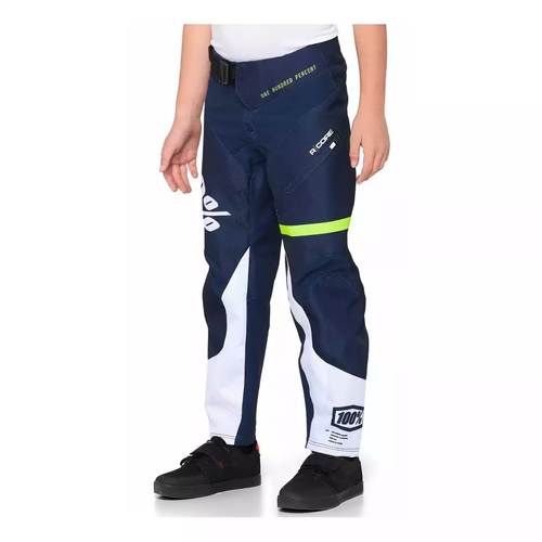 מכנס רכיבה ארוך לילדים 100% כחול - R-CORE 