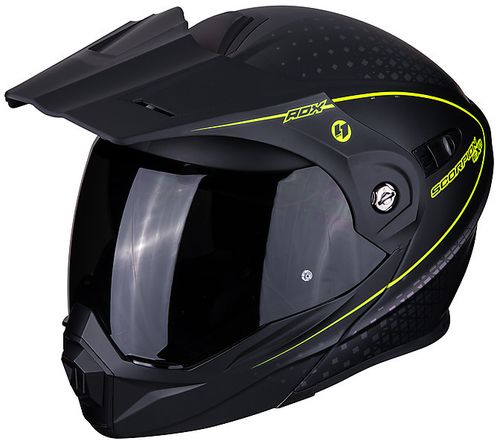 קסדה דו שימושית צהוב / שחור  - SCORPION EXO ADX-1 HORIZON