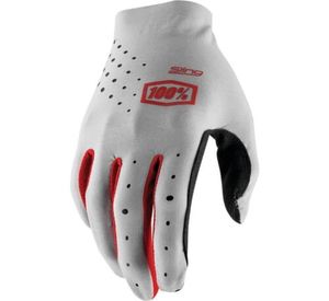 כפפות רכיבה 100% אפור / אדום - SLING MX