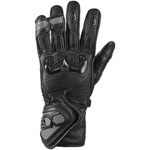 כפפות עור אי איקס אס שחור - IXS SPORT LD RS 200 2.0