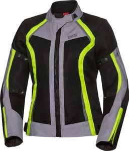 מעיל קיץ לנשים שחור / צהוב - IXS ANDORRA AIR