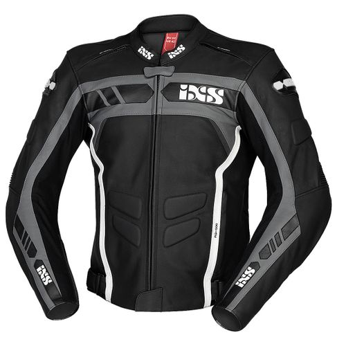 מעיל עור אי איקס אס שחור - IXS RS-600 LD