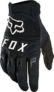 כפפות רכיבה פוקס שחור / לבן - FOX DIRTPAW CE V23