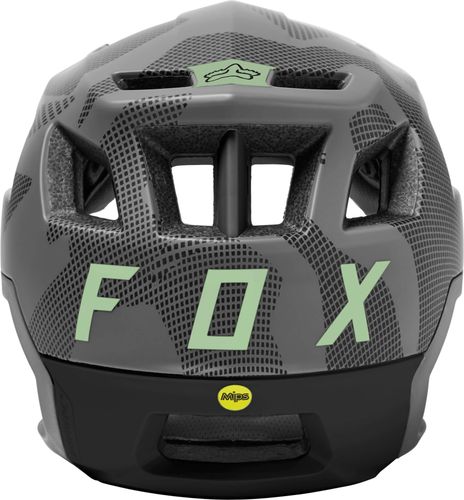 קסדת אנדורו לאופניים פוקס אפור צבאי -  FOX DROPFRAME MIPS CAMO V23