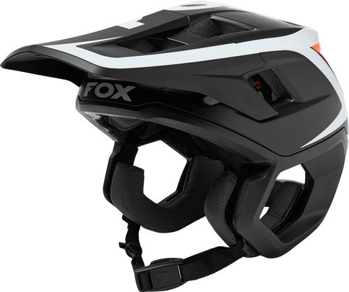 קסדת אנדורו לאופניים פוקס אפור שחור -  FOX DROPFRAME MIPS DIVIDE V23