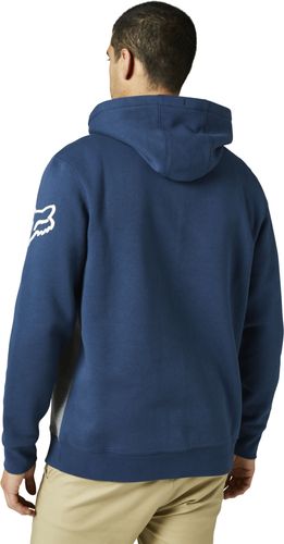קפוצ'ון פליז פוקס כחול אפור - FOX KAWI STRIPES PO FLEECE V23
