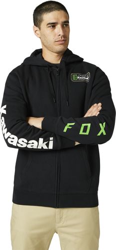 קפוצ'ון פליז פוקס כחול שחור - FOX KAWI ZIP FLEECE V23