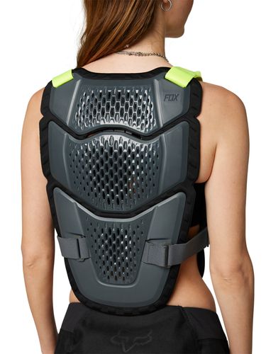 מגן חזה פוקס צהוב / אפור - FOX RACEFRAME IMPACT CE V23