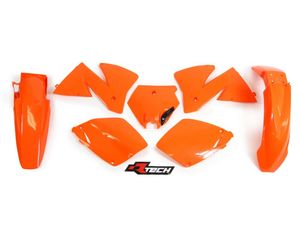 קיט פלסטיקה לאופנועי קטמ ריסטק כתום - RACETECH KTM SX65 16-23 