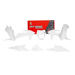 קיט פלסטיקה לאופנועי קטמ ריסטק לבן - RACETECH KTM EXC 20-23 