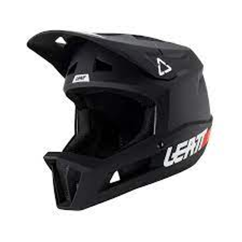 קסדת דאון היל מלאה ליט שחור  - LEATT MTB 1.0 GRAVITY V23