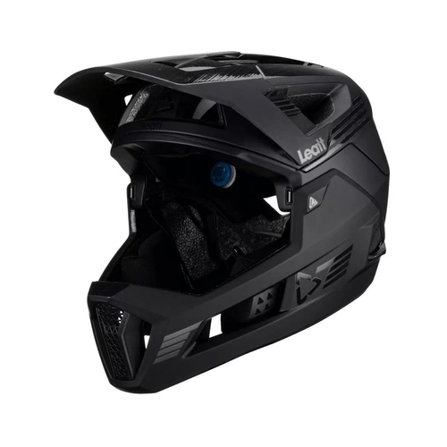 קסדת אנדורו מתפרקת לאופניים ליט שחור - LEATT MTB 4.0 ENDURO V23