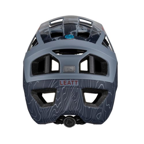 קסדת אול מאונטיין לאופניים ליט אפור -  LEATT MTB ALL MOUNTAIN 4.0 TITANIUM V23