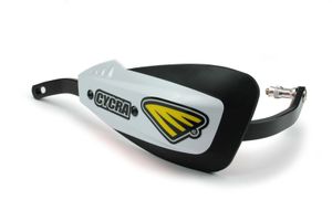 מגני ידיים סגורים עם כיסוי פלסטיק לבן - CYCRA PROBEND HANDGUARDS