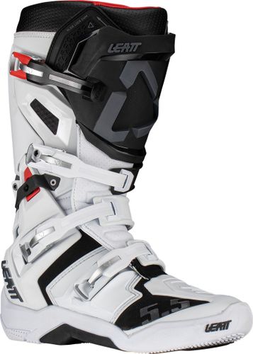 מגף רכיבה ליט לבן -  LEATT BOOTS GPX FLEXLOCK 5.5 WHITE