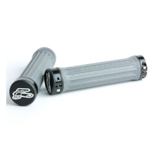 גריפים לאופניים רנטל אפור - RENTHAL TRACTION LOCK-ON MEDIUM