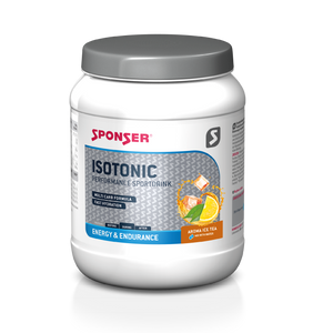 אבקה להכנת משקה איזוטוני ספונסר בטעם תה קר -  SPONSER ISOTONIC PEACH CAN 1KG
