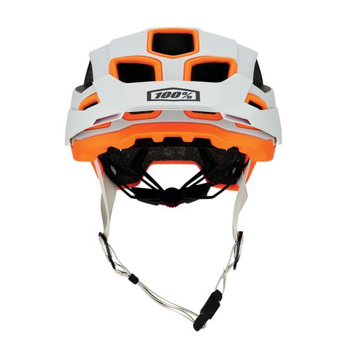 קסדת אול מאונטיין לאופניים 100% כתום / לבן  -  ALTEC FIDLOCK