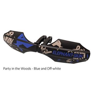 מגני יידים לאופניים אלפנט סקין כחול / חום - ELEPHANT SKIN HANDGUARDS SPECIAL