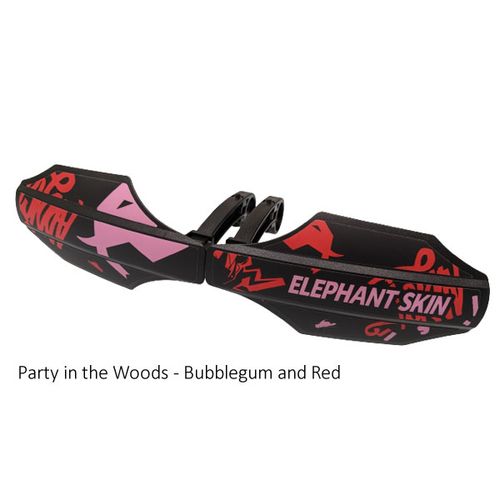 מגני יידים לאופניים אלפנט סקין אדום / ורוד - ELEPHANT SKIN HANDGUARDS SPECIAL