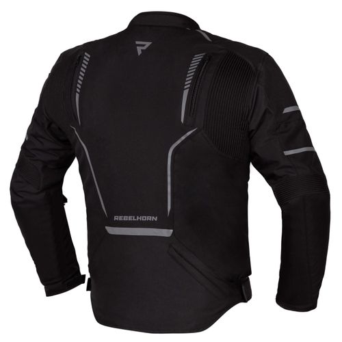 מעיל רב עונתי רבל הורן שחור  - REBELHORN BLAST TEXTILE JACKET