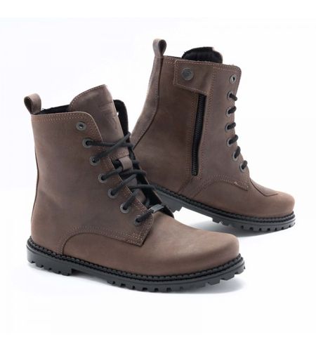 מגף רכיבה מעור רבל הורן חום - REBELHORN NOMAD BOOTS