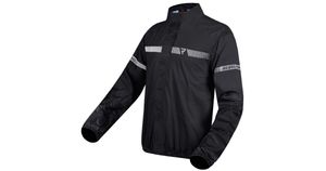 מעיל סערה רבל הורן שחור - REBELHORN HORIZON RAIN JACKET