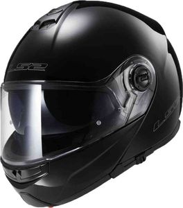 קסדה נפתחת אל אס 2 שחור מבריק LS2 FF325 STROBE