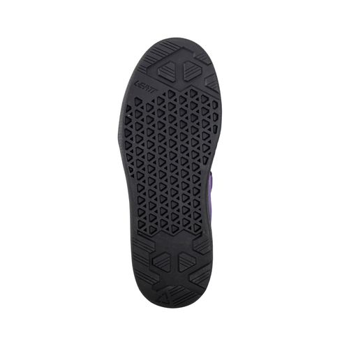 נעלי רכיבת אופניים לילדים ליט שחור / סגול - LEATT MTB 2.0 JR V23